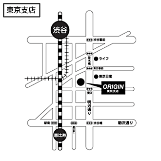 東京支店地図